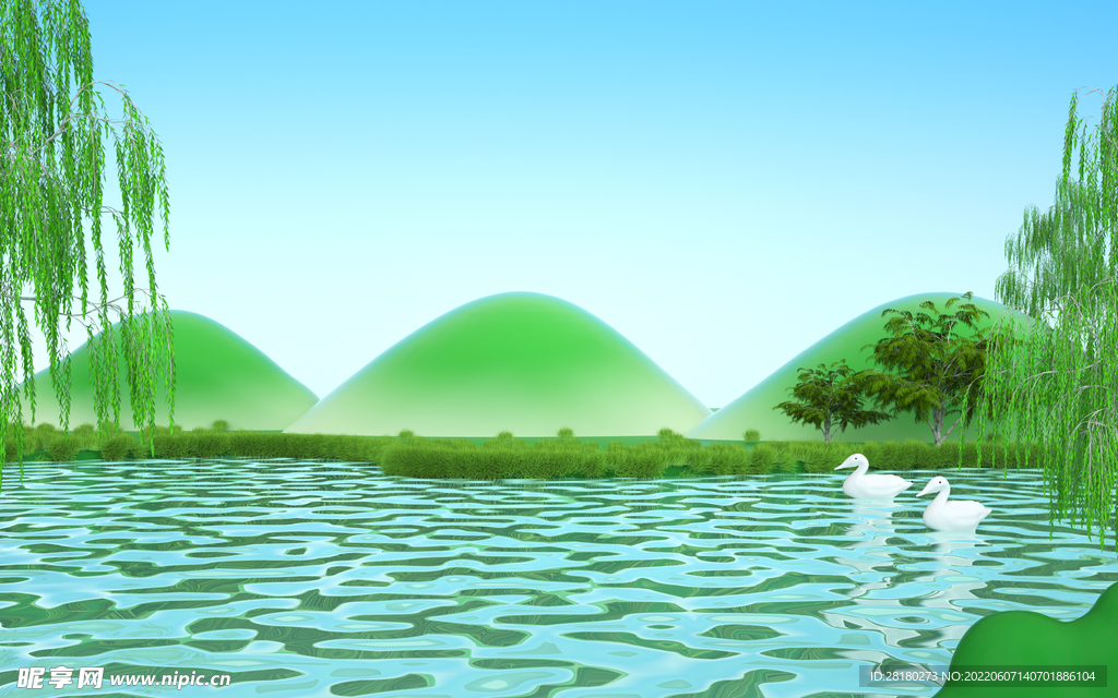 3D背景