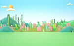  3D背景