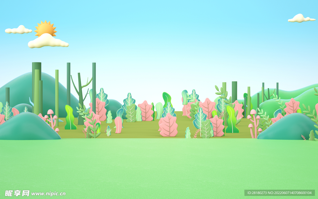  3D背景