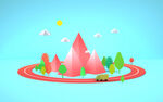 3D背景产品背景