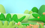 3D 立体 背景  