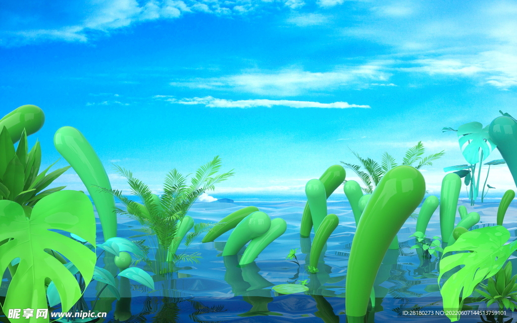 3D立体背景