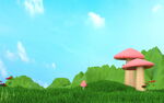  C4D  3D 背景