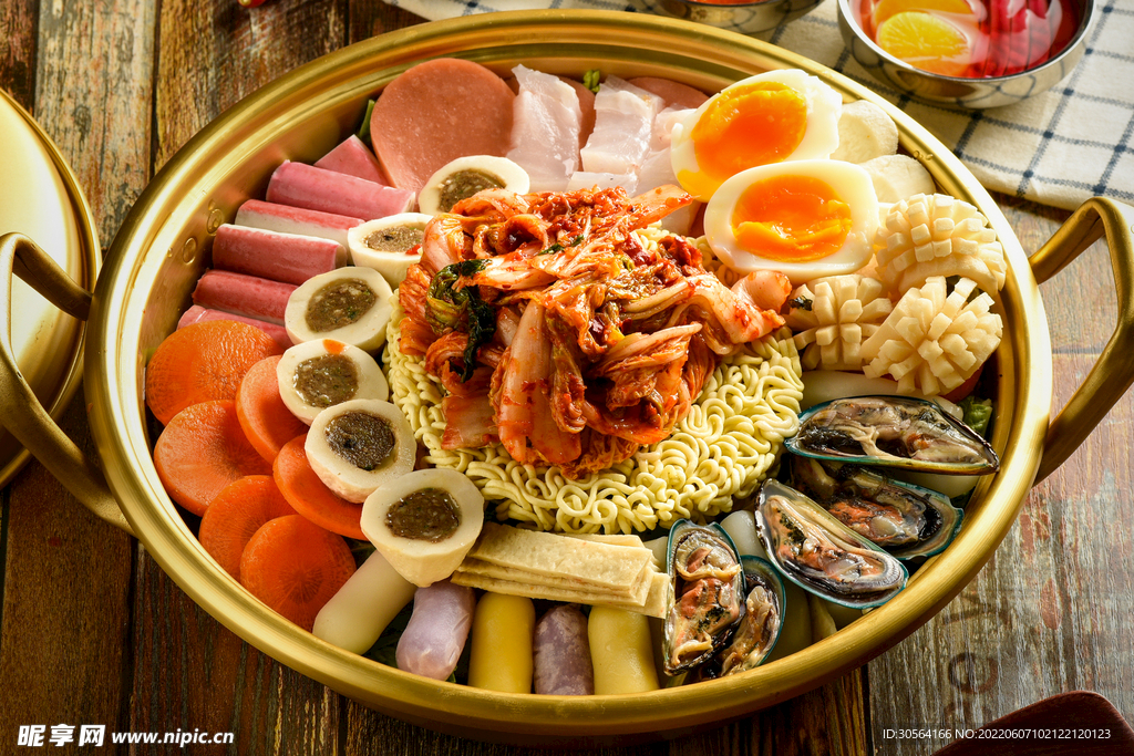 海鲜火锅美食
