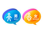 厕所标识牌