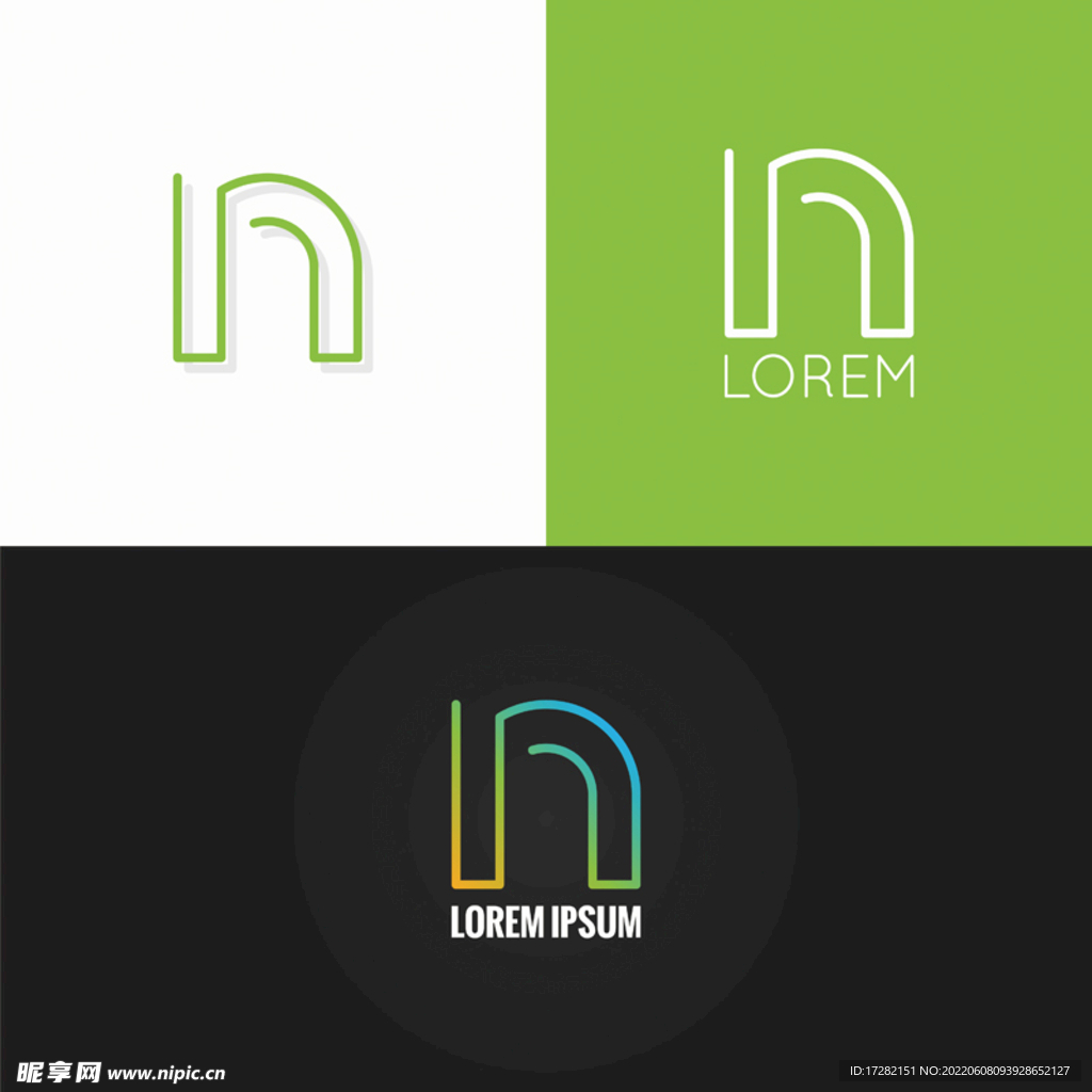 彩色  标志    logo 