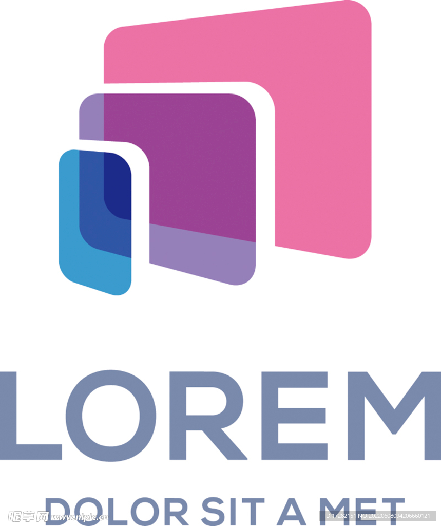 彩色  标志    logo 