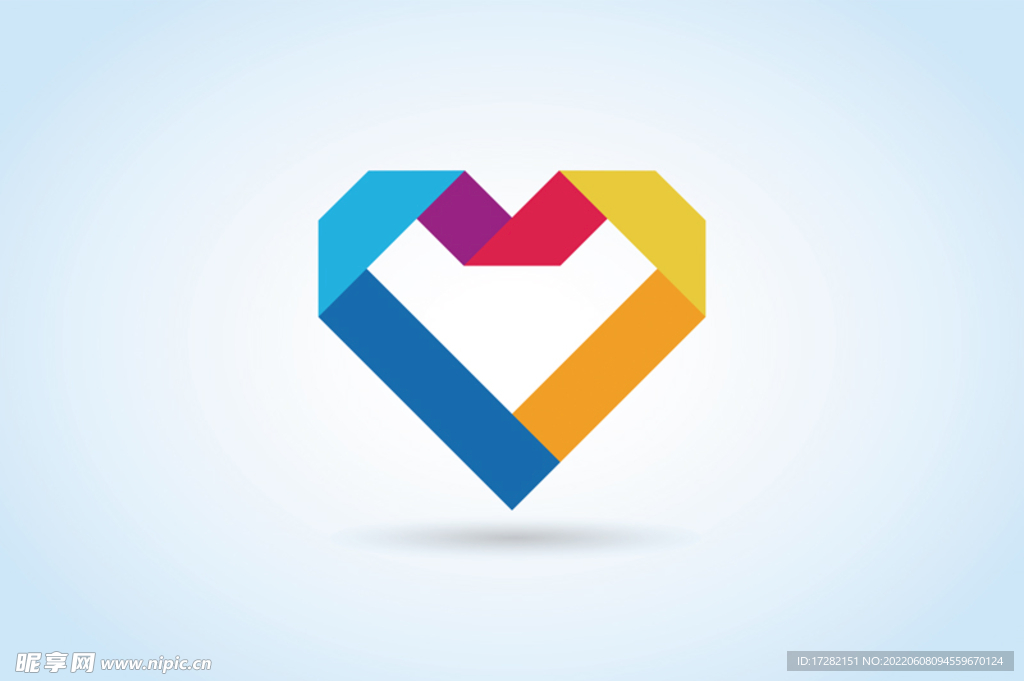 彩色 标志 logo 设计  
