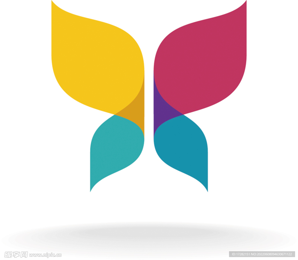 彩色 标志 logo 设计  