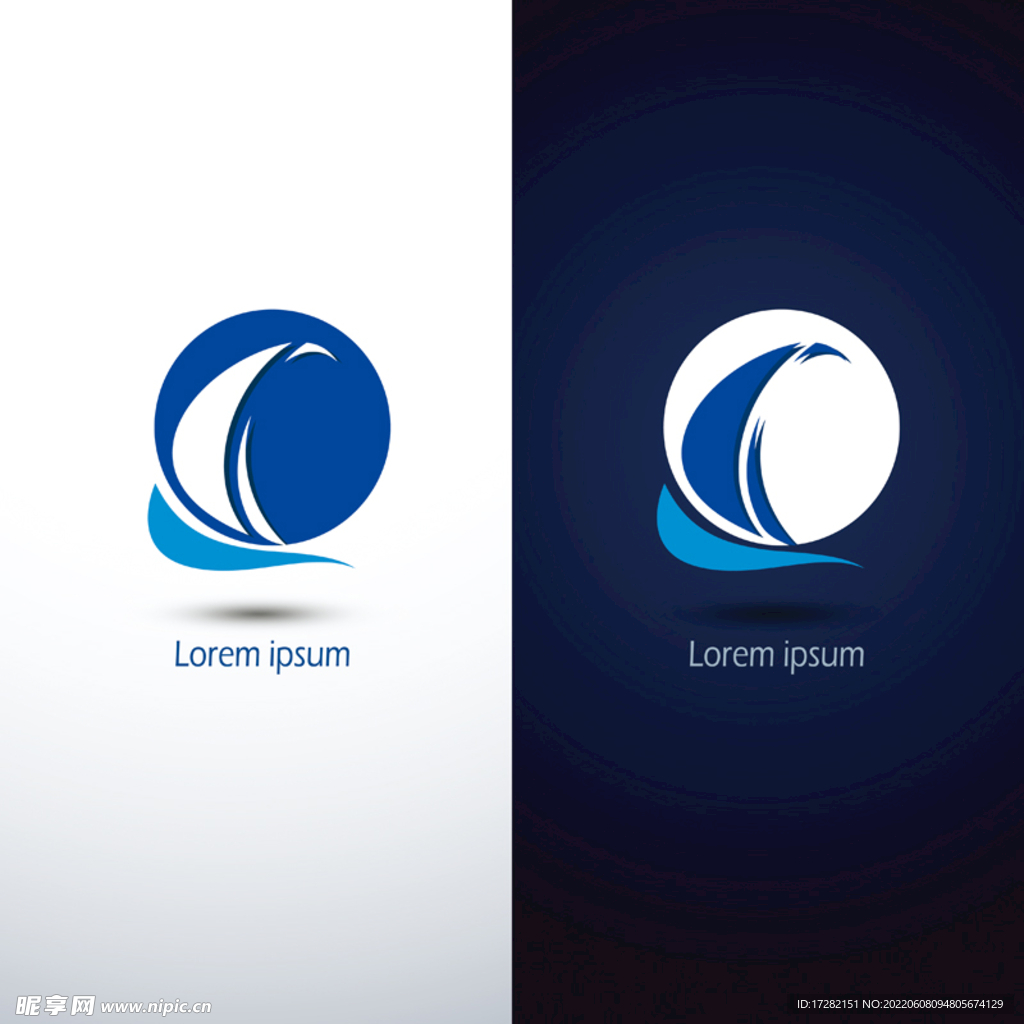 彩色 标志 logo 设计  