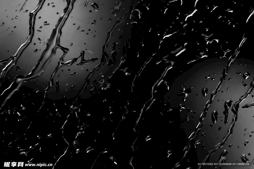 感性玻璃下雨天质感纹理痕迹