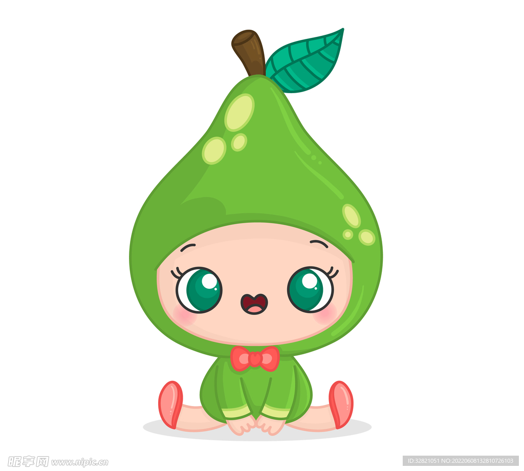 梨子卡通形象