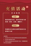 饭店充值活动