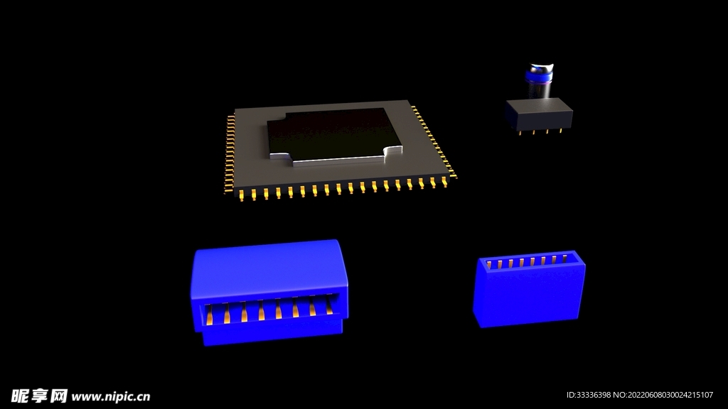 芯片元素 CPU 接口 电容