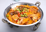 干锅肥肠土豆片