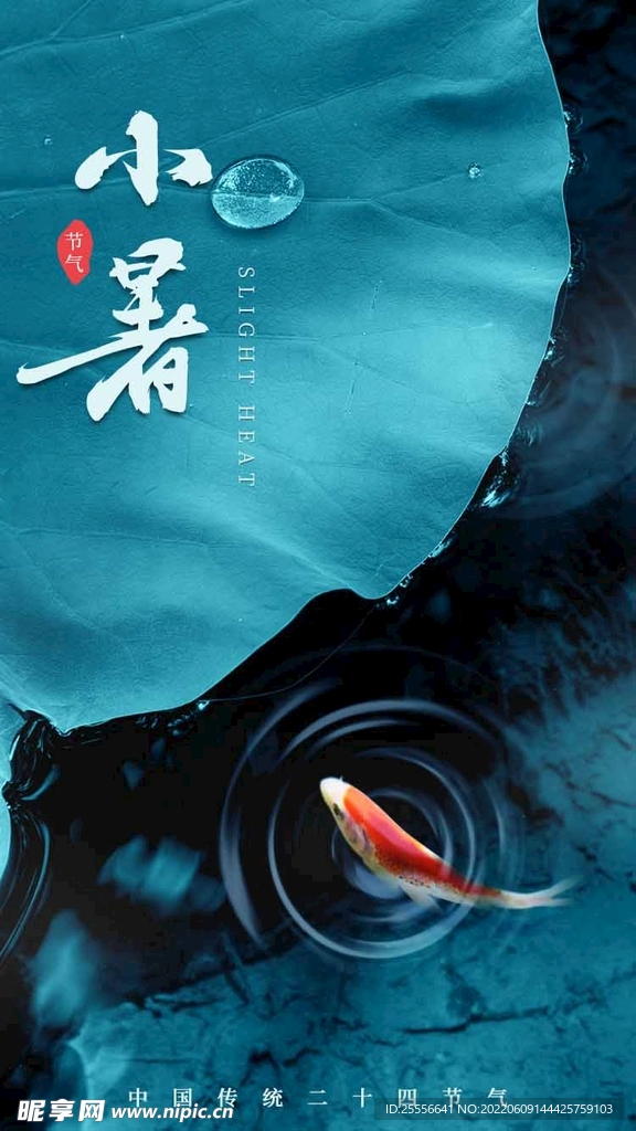 小暑海报
