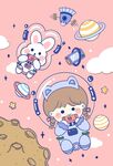 粉色太空女孩