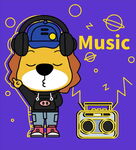 音乐王子狮子