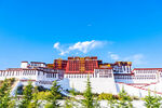西藏拉萨布达拉宫近景