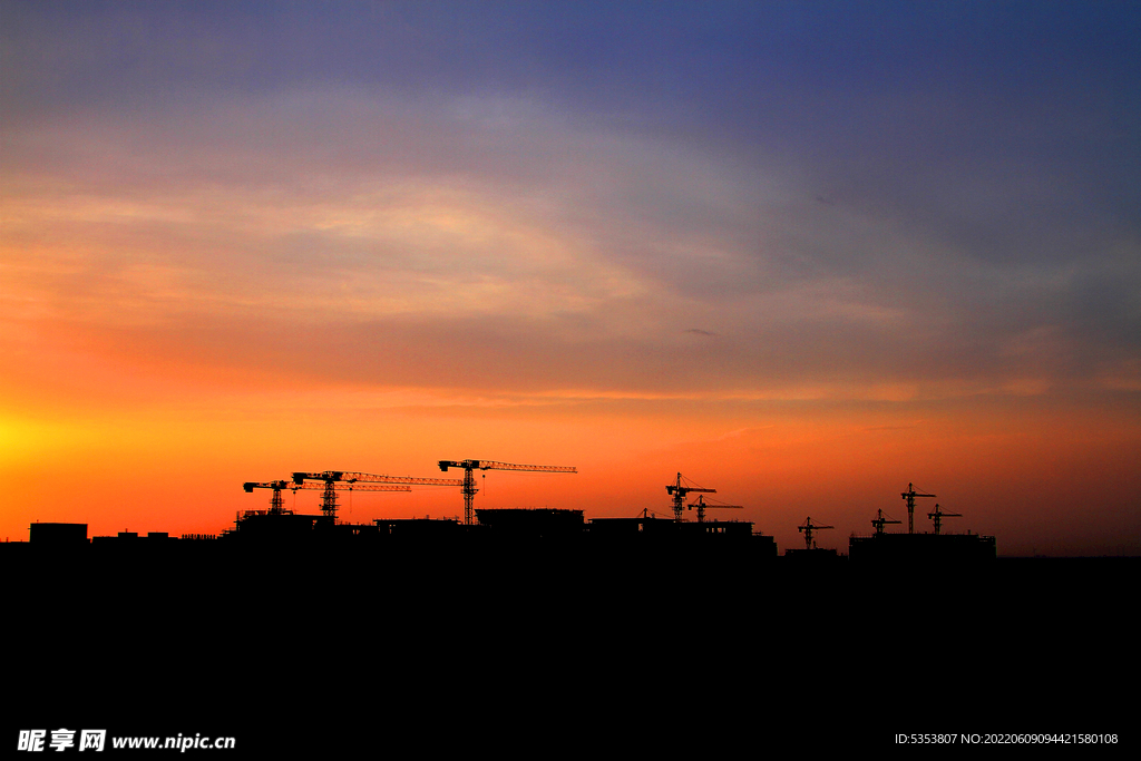 夕阳天空