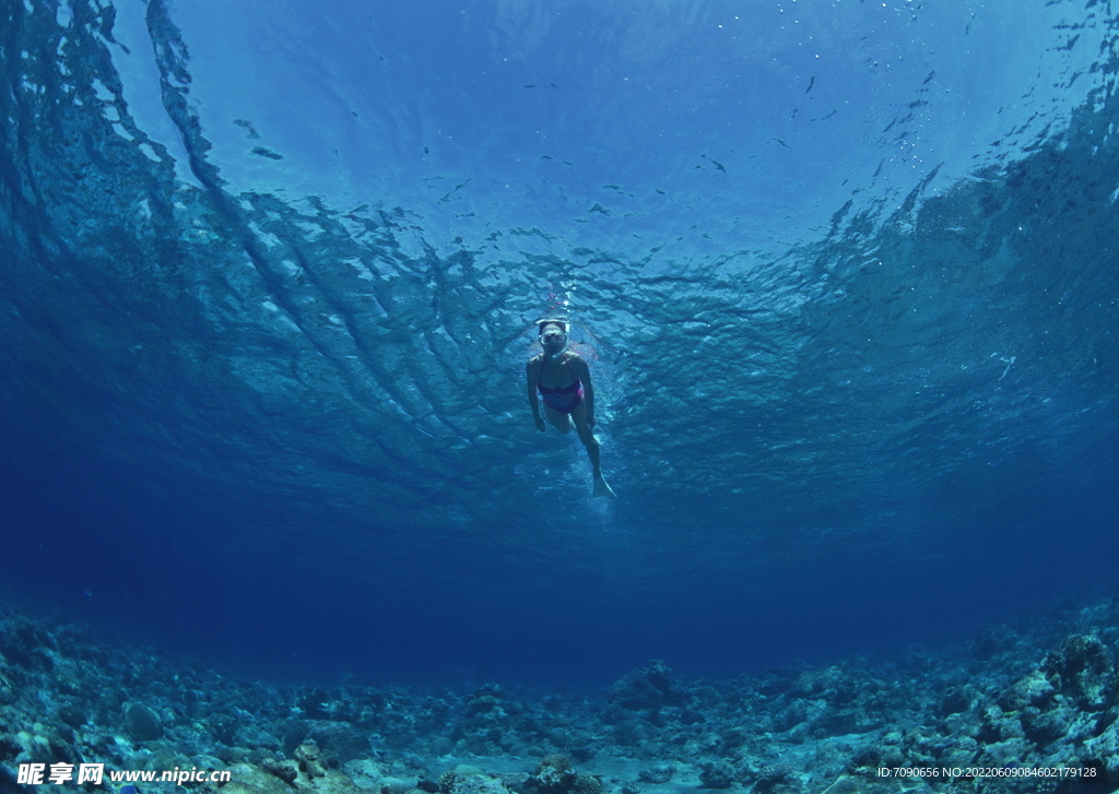 海底潜水       