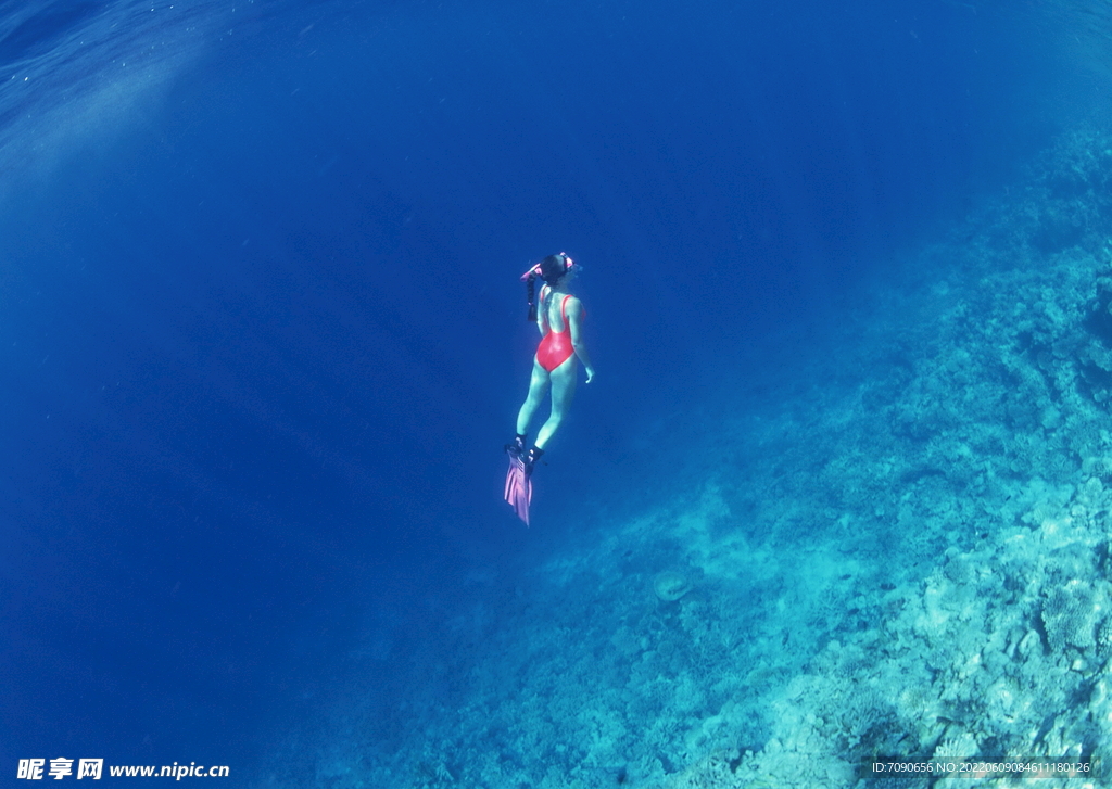 海底潜水       