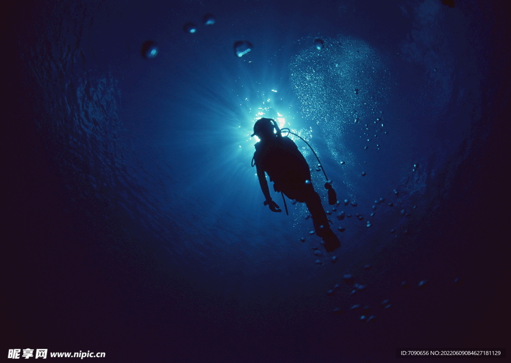 海底潜水       
