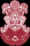脸谱 门神 京剧  财神 信仰