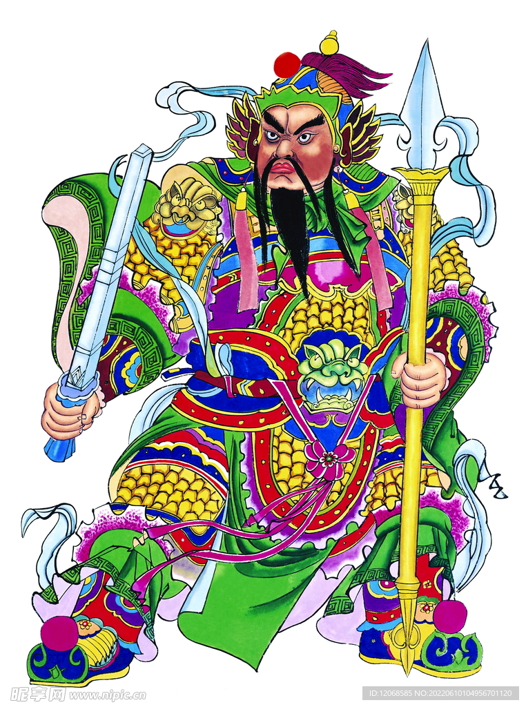 门神 财神 