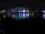 夜景图片  江边山水夜景 美丽