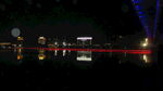 夜景图片  江边山水夜景 美丽