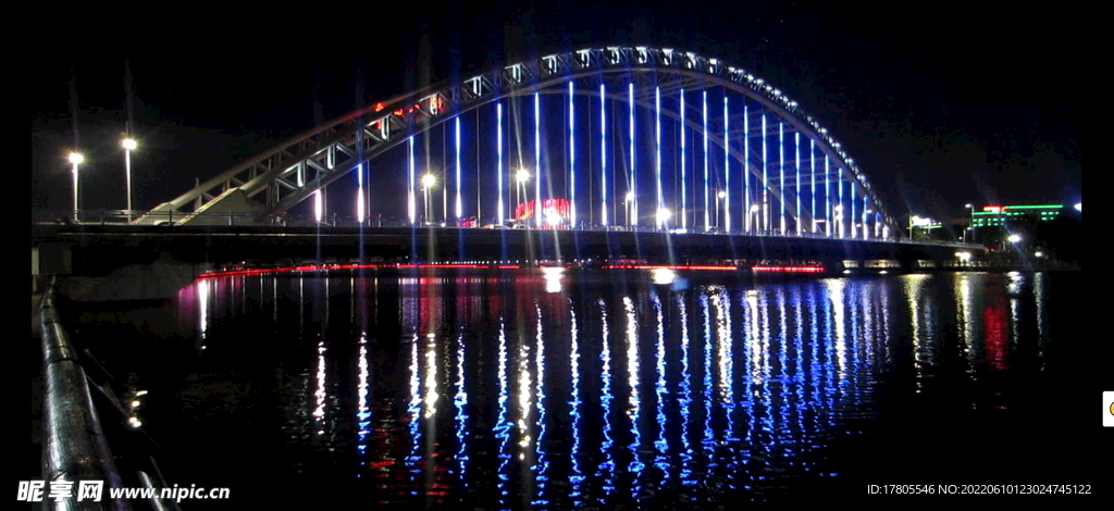 风景视频 夜景灯光 景观视频 