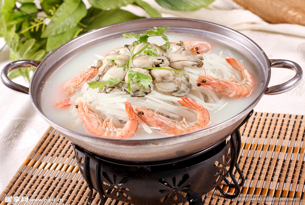 锅仔银丝海鲜