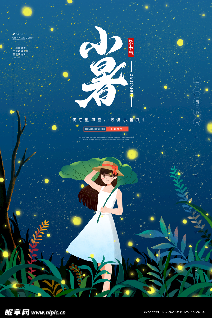 小暑海报
