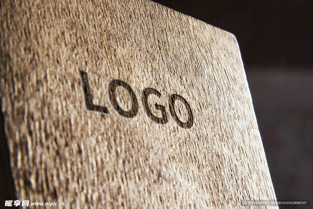 logo样机效果图场景 