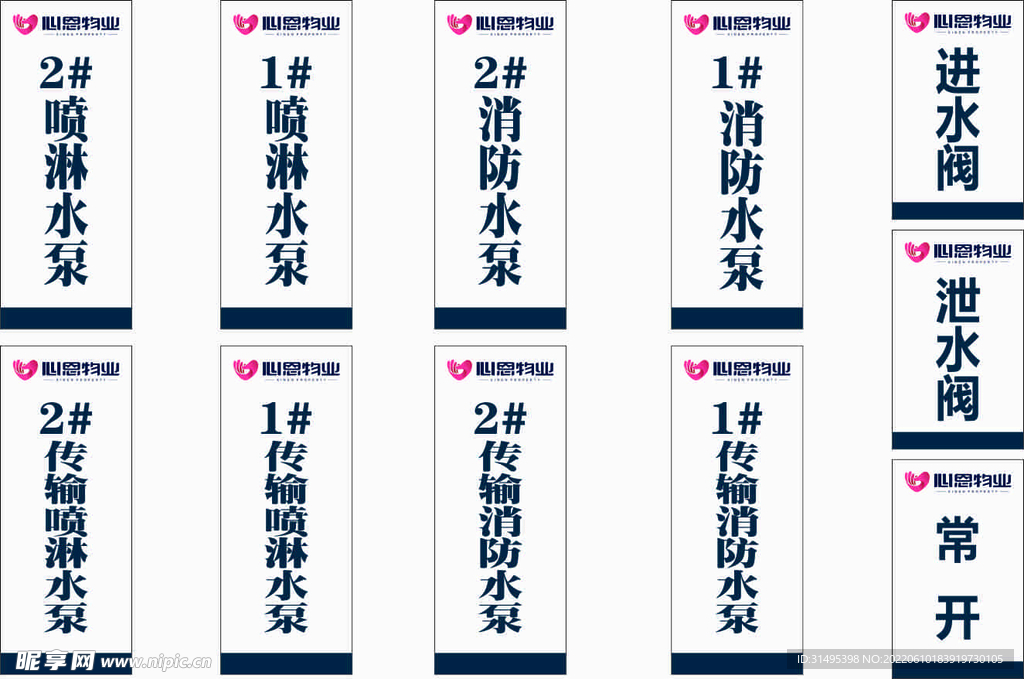 物业标识牌