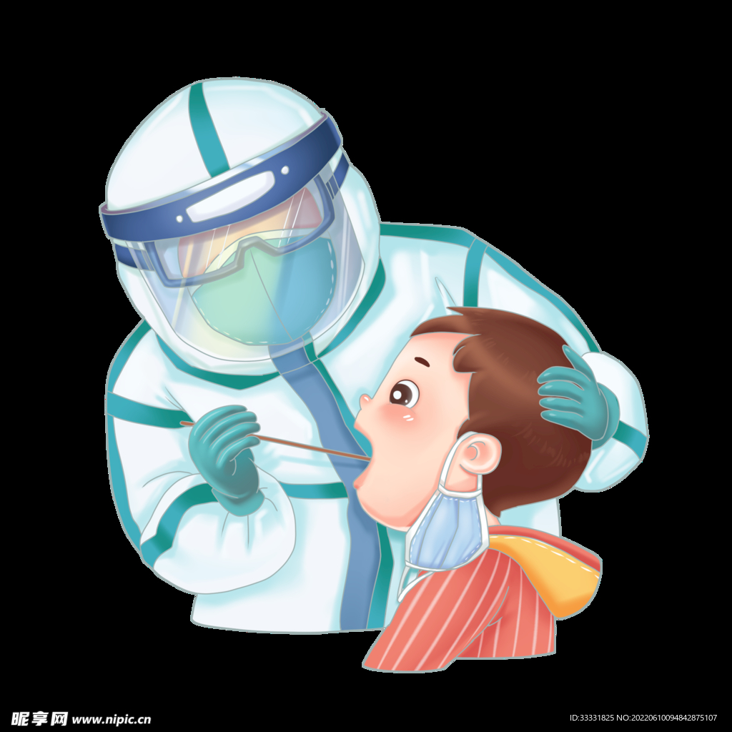 戴口罩