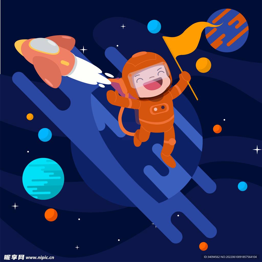 太空宇航员素材