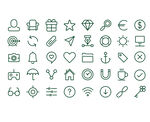 线条操作类图标icon