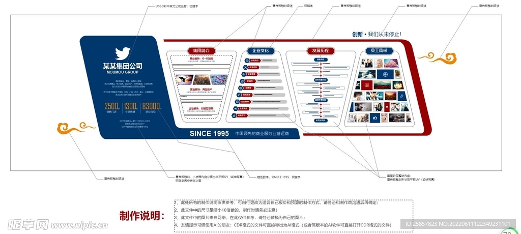 企业文化墙 