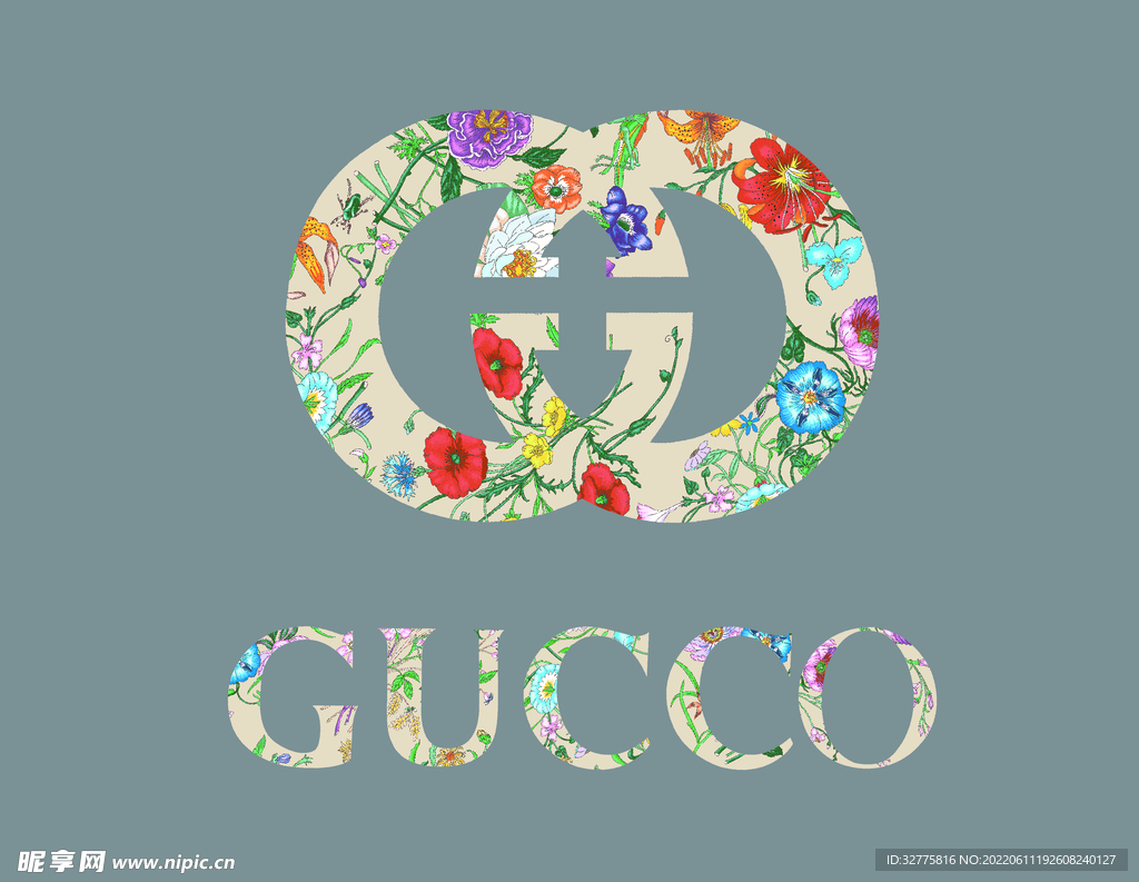 GUCCO潮牌胸花