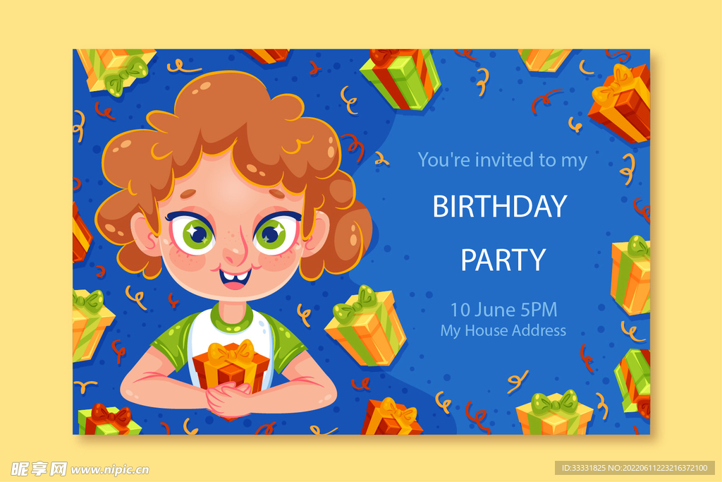 生日海报