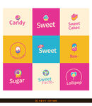 可爱甜品店logo