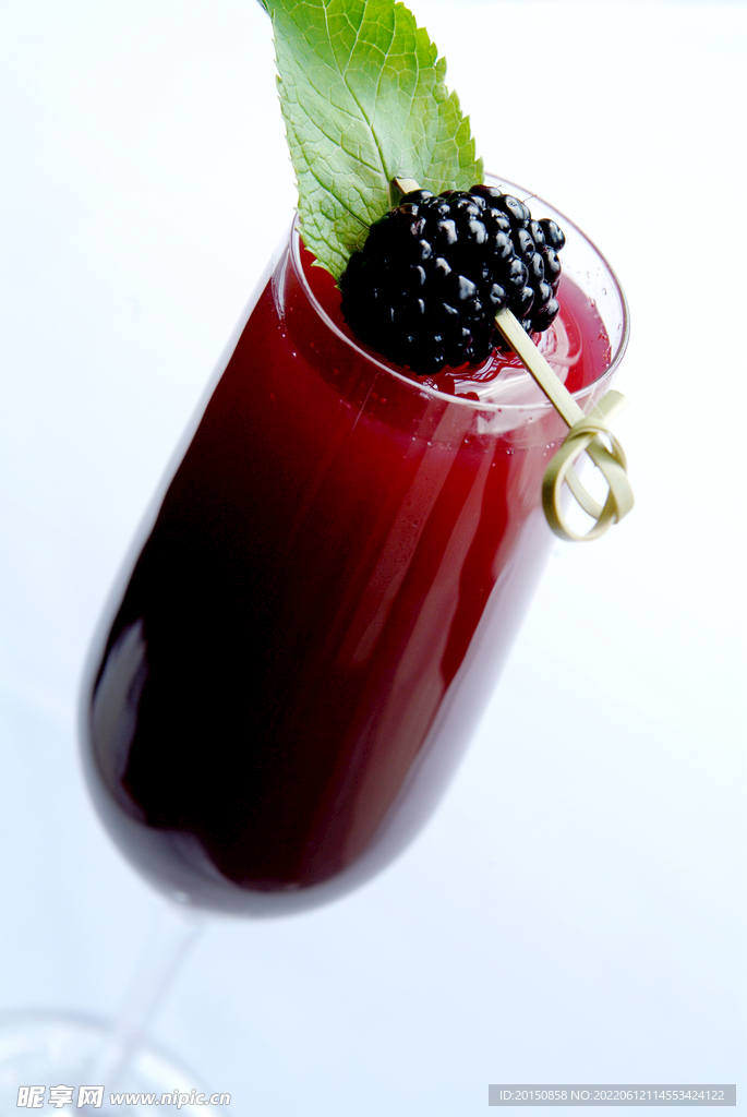 黑莓果汁