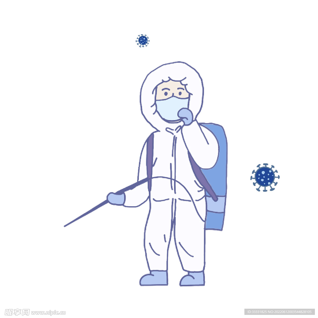 戴口罩