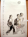 人物国画 