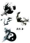 水墨龙