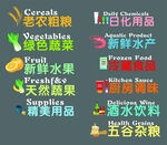 超市 美陈 商超 灯箱 发光字