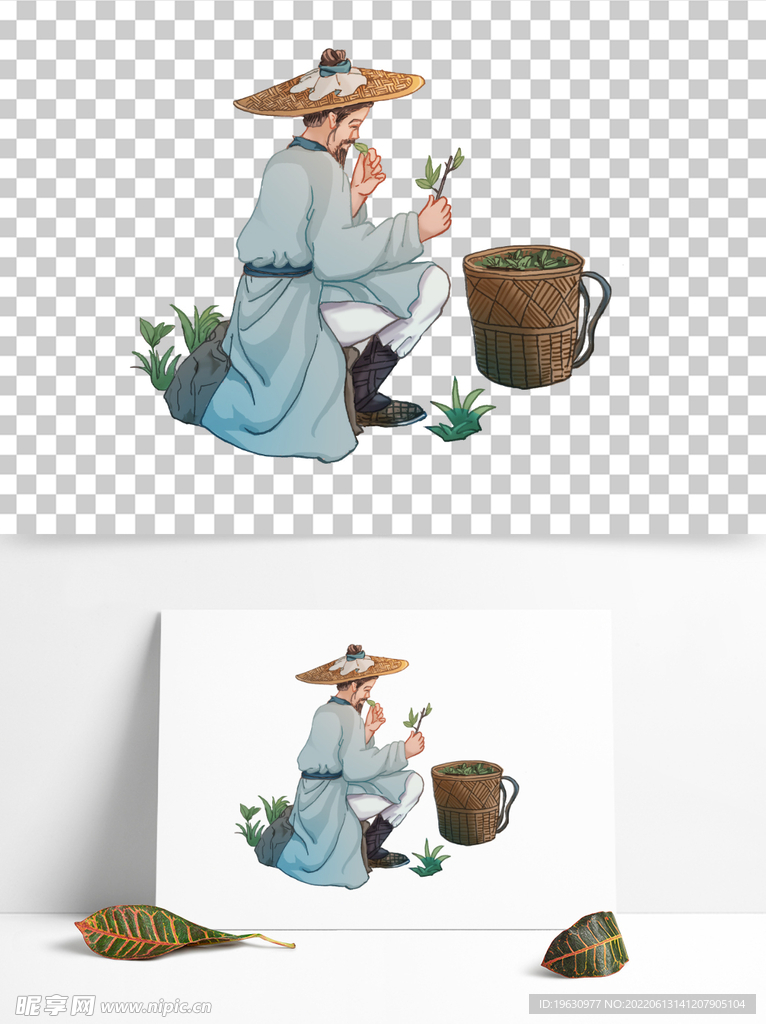 采摘草药