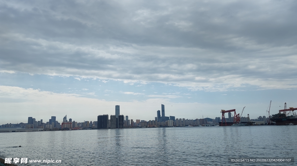 大连梭鱼湾风景